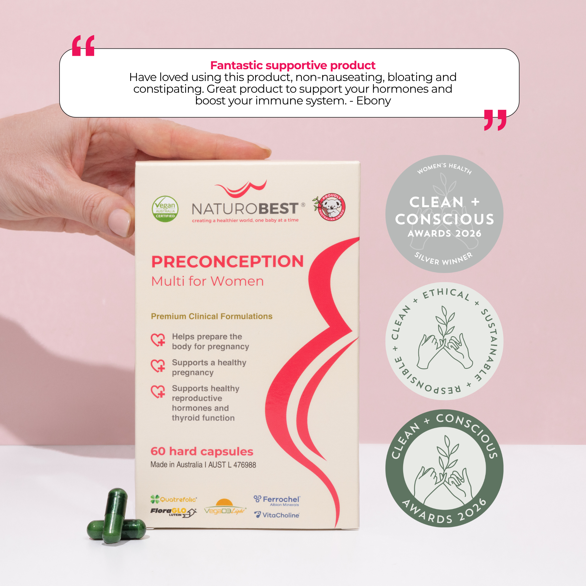 NaturoBest Preconception Multi for Women