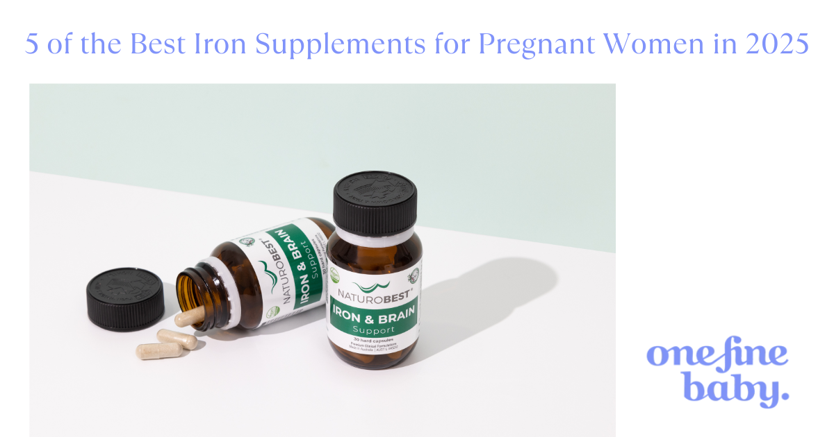 5 of the Best Iron Supplements for Pregnant Women in 2025 - One Fine Baby