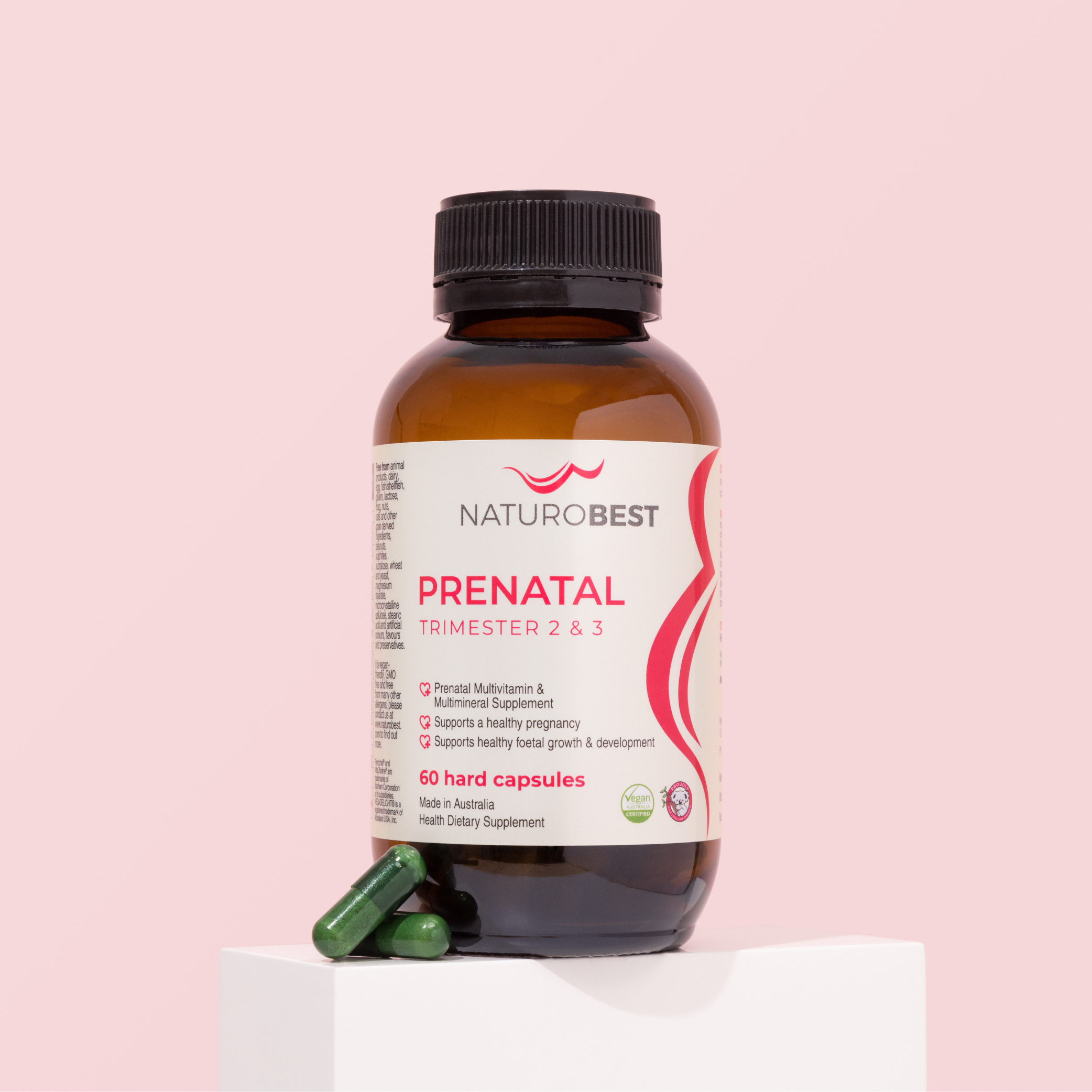 Prenatal Trimester 2 & 3 Plus Breastfeeding | US Label | EOFY Sale - Buy 2, Get 50% Off!