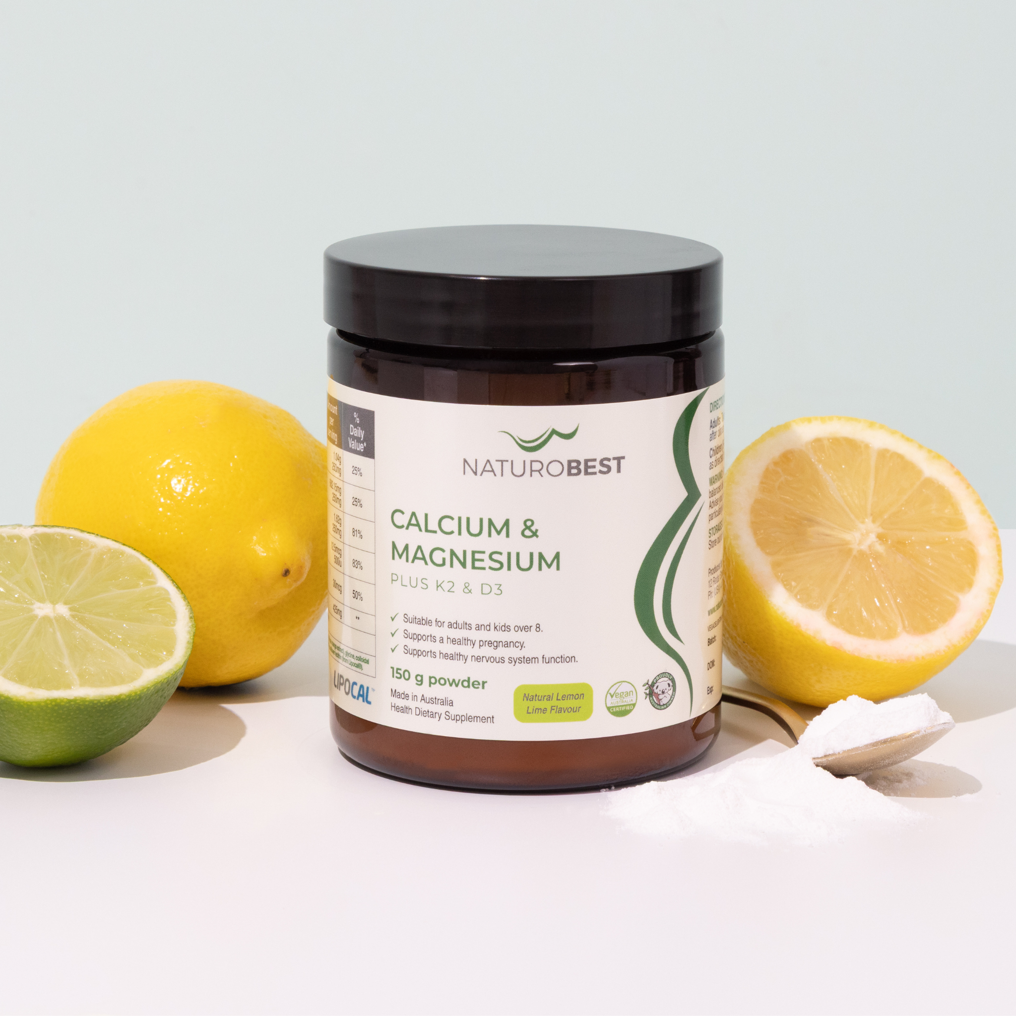 Calcium & Magnesium Plus K2 & D3 | US Label | EOFY Sale - Buy 2, Get 50% Off!