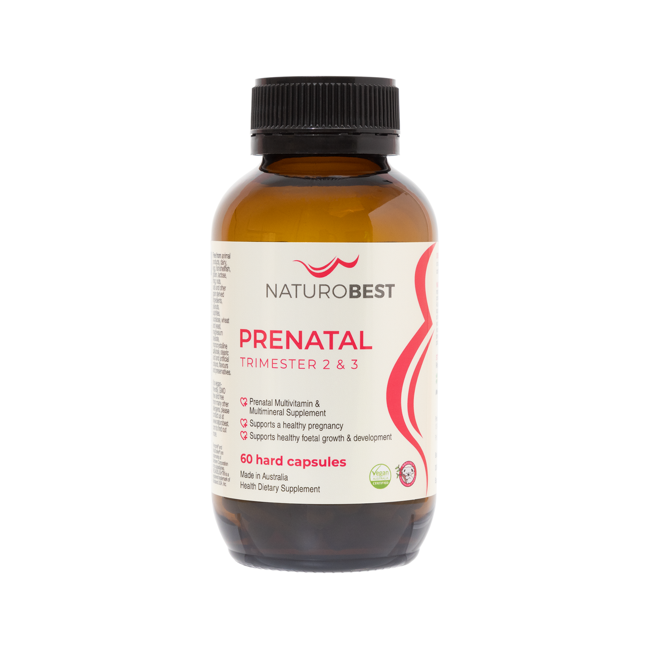 Prenatal Trimester 2 & 3 Plus Breastfeeding | US Label | EOFY Sale - Buy 2, Get 50% Off!