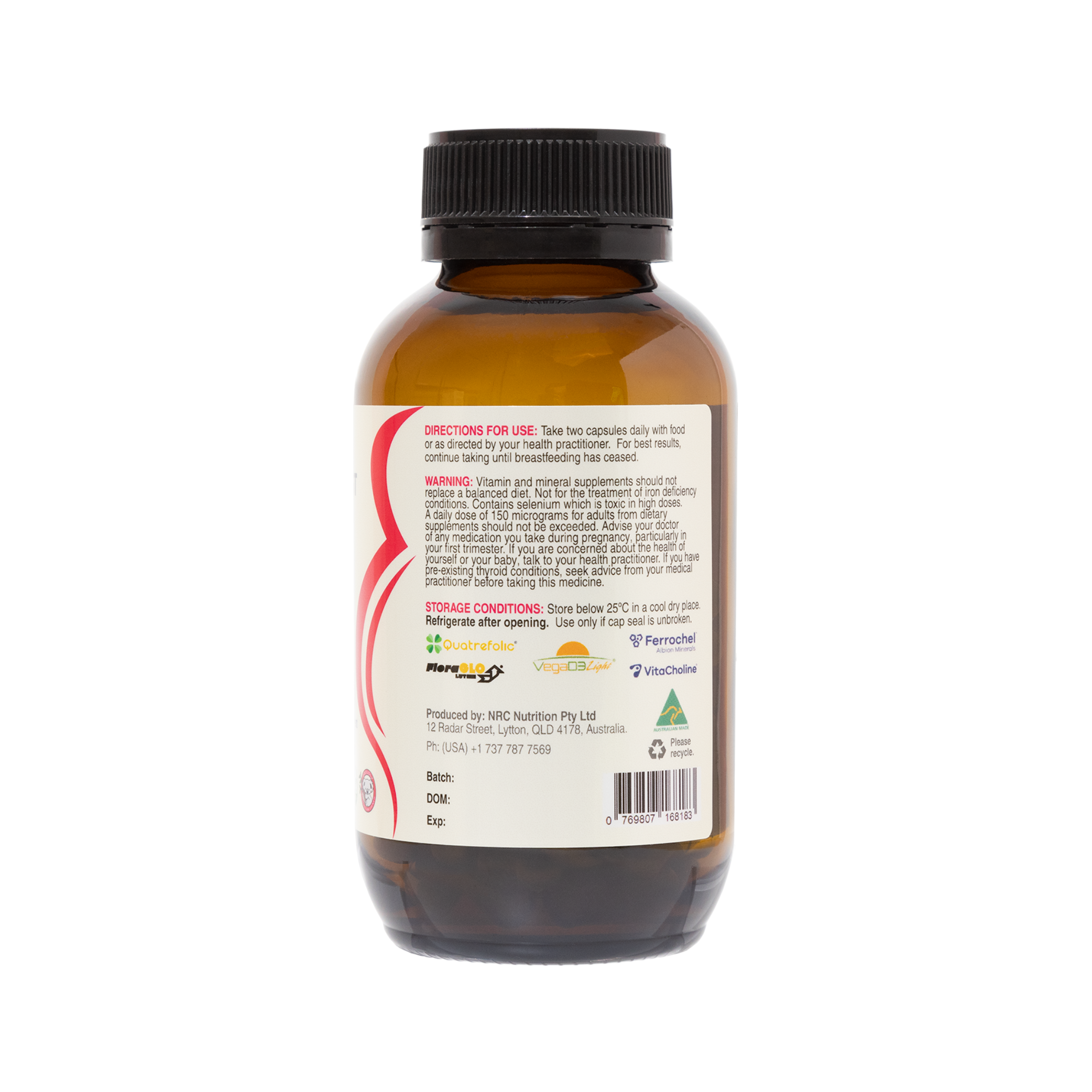 Prenatal Trimester 2 & 3 Plus Breastfeeding | US Label | EOFY Sale - Buy 2, Get 50% Off!