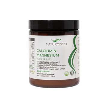 Calcium & Magnesium Plus K2 & D3 150gms - Carton | Stock due late July 2025