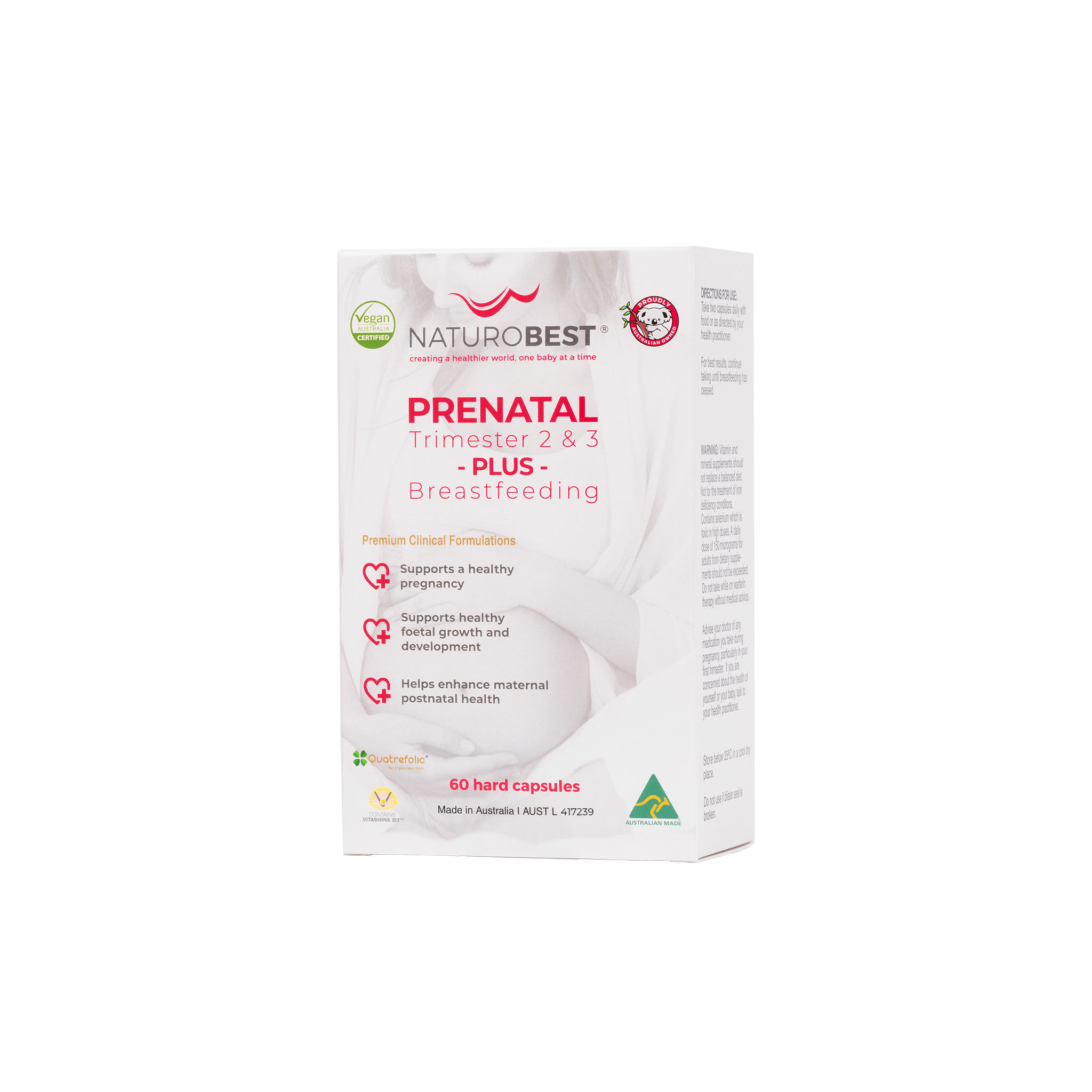 Prenatal Trimester 2 & 3 Plus Breastfeeding - Carton | Expiry Nov 2026